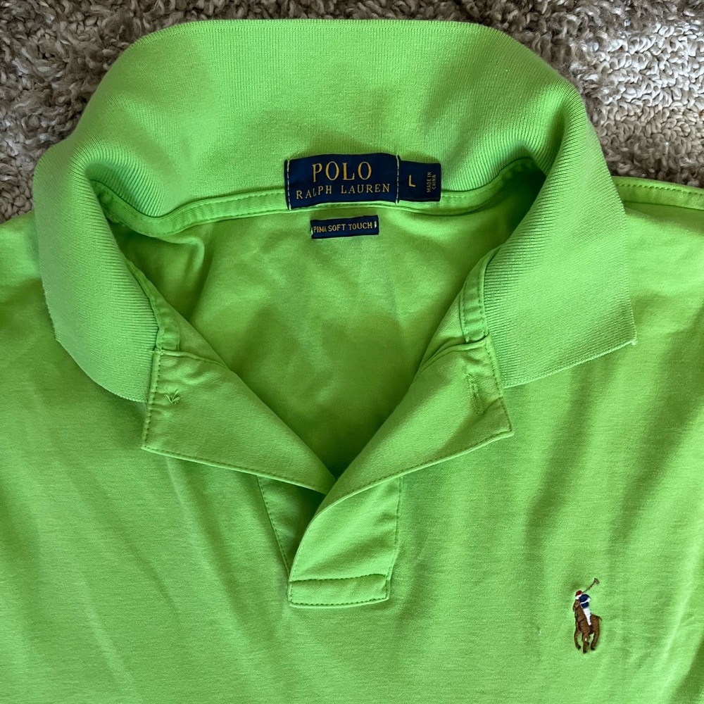 Like green Ralph Lauren polo